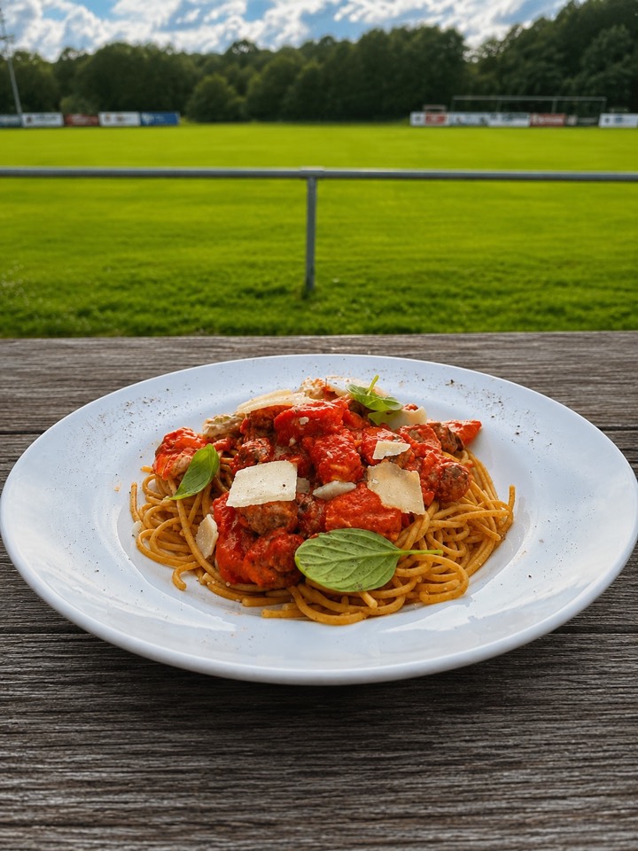 Pasta mit Carbonara-Soße